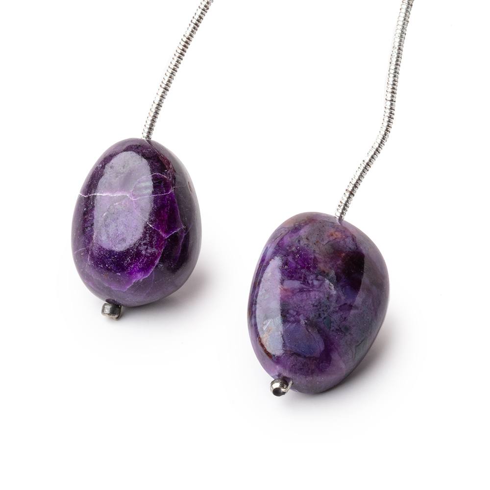 18-21mm Sugilite Plain Nugget Focal  Beads AAA (ONLINE ORDER ONLY)