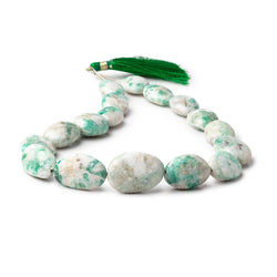 18-27mm Colombian Emerald in Matrix Plain Nuggets 14 inch 17 Beads (ONLINE ORDER ONLY)