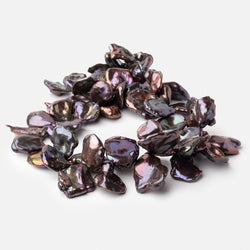 18-29mm Peacock Top Drill Ultra Keshi Freshwater Pearls 15 inch 50 Beads (ONLINE ORDER ONLY)