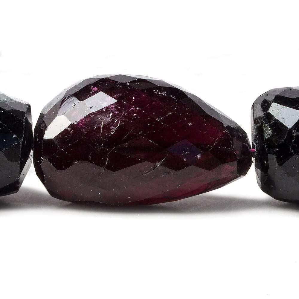 18-33mm Polychromatic Tourmaline Faceted Nuggets 16 pcs (ONLINE ORDER ONLY)