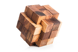 The Grandfather Burr Puzzle - 18 piece burr puzzle (Online Order Only)