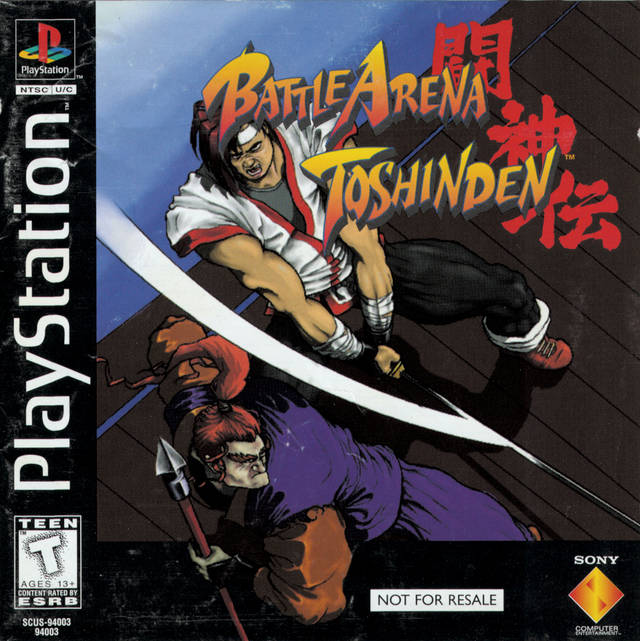 Battle Arena Toshinden (Playstation) (ONLINE ORDER ONLY)