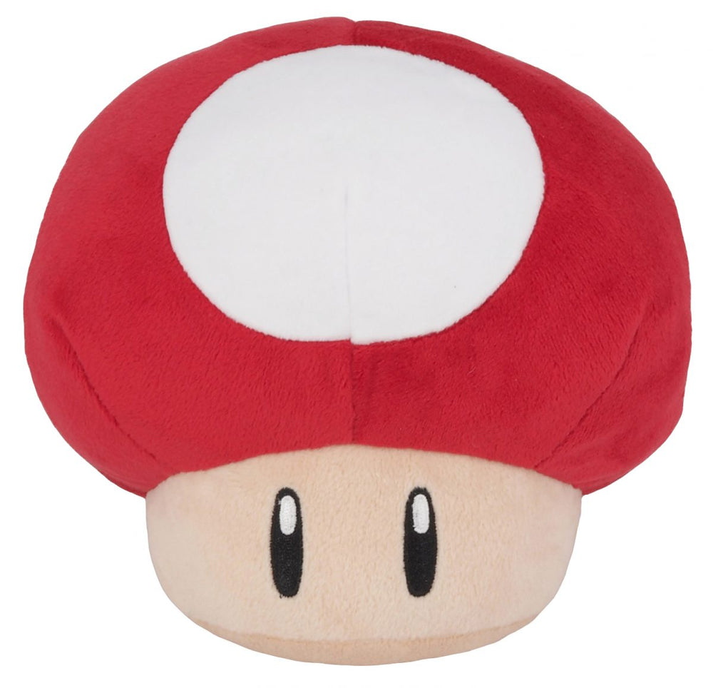 Super Mario Brothers: Super Mushroom Plush (6") (ONLINE ORDER ONLY)