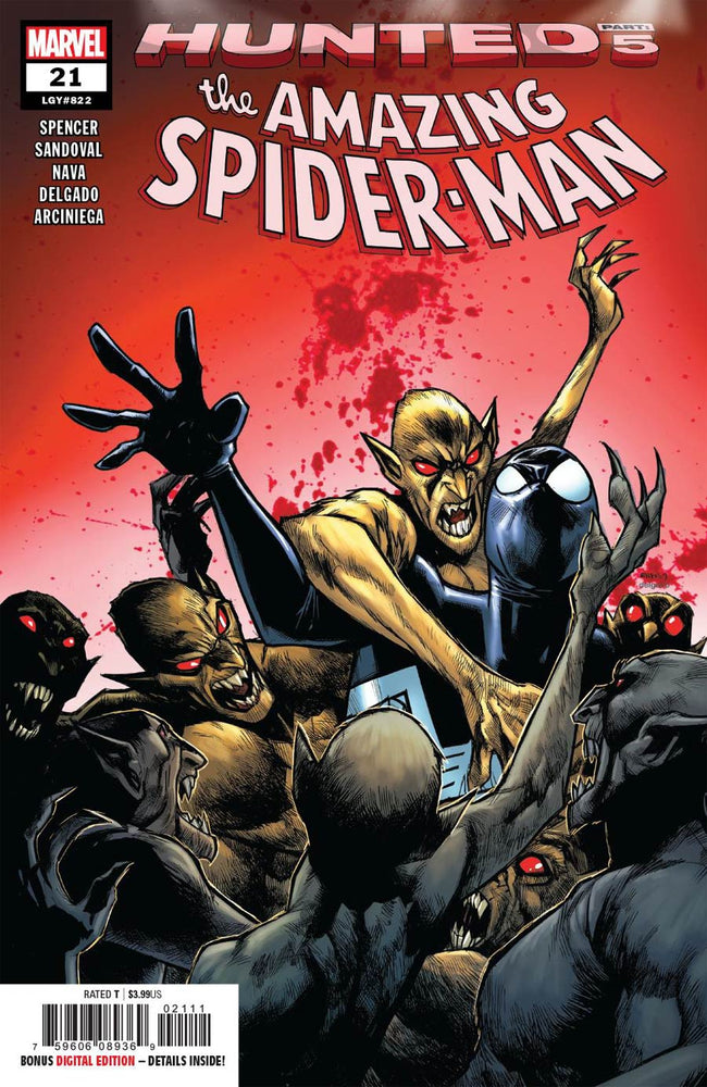 AMAZING SPIDER-MAN #21 5/15/2019 (ONLINE ORDER ONLY)