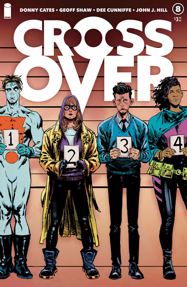 Crossover #8 A Geoff Shaw Donny Cates Police Line-Up (09/29/2021) Image (ONLINE ORDER ONLY)