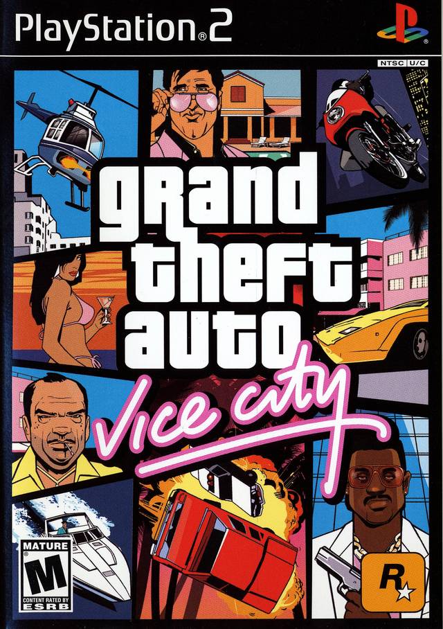 Grand Theft Auto: Vice City Bundle [Game + Strategy Guide] (PlayStation 2) (Online Only)