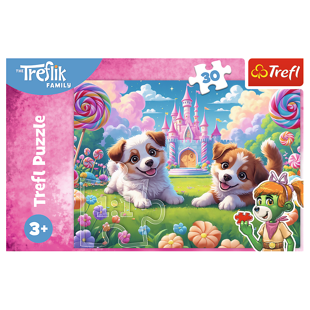 Trefl Kids - Treflik A World full of Smiles 30 Piece Puzzle (ONLINE ORDER ONLY)