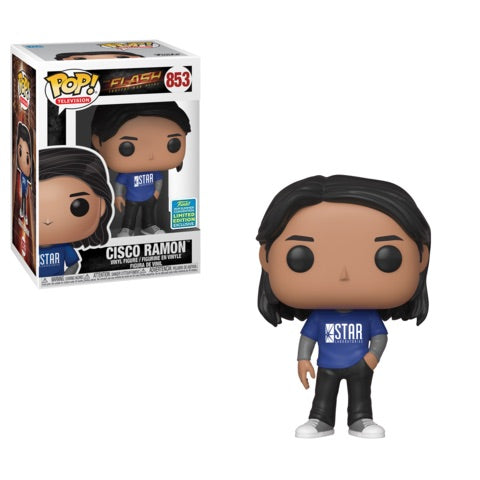 Funko POP! The Flash - Cisco Ramon Vinyl Figure #853 2019 Summer Convention Exclusive (NOT 100% MINT) (ONLINE ORDER ONLY)