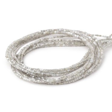 1-2mm Champagne Diamond Unfaceted Cube Beads 15 inch 250 pieces (ONLINE ORDER ONLY)