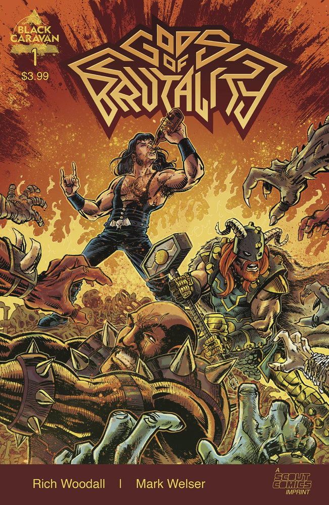 Gods Of Brutality #1 (Of 4) A Mark Welser (07/14/2021) Scout (ONLINE ORDER ONLY)