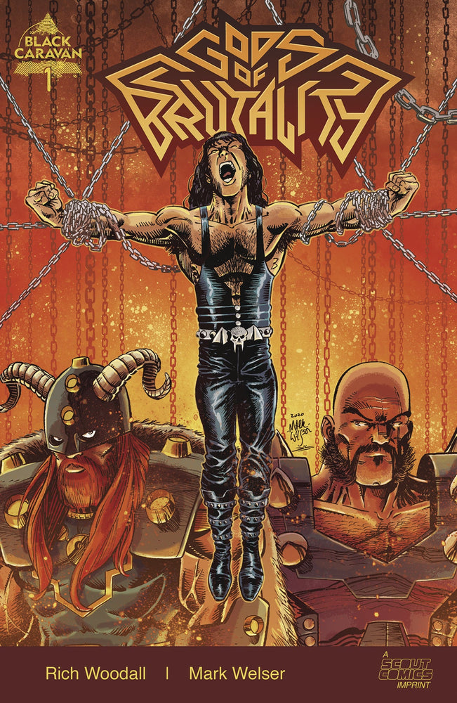 Gods Of Brutality #1 (Of 4) B 10 Copy Mark Welser Unlocked (07/14/2021) Scout (ONLINE ORDER ONLY)
