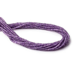 2-3mm Amethyst Faceted Rondelle Beads 13 inch 160 pieces (ONLINE ORDER ONLY)