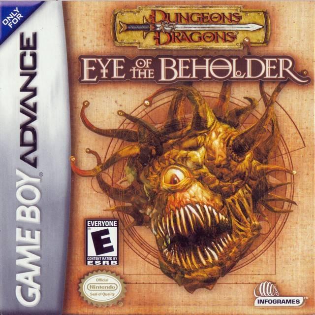 Dungeons and Dragons Eye of the Beholder (Gameboy Advance) (ONLINE ORDER ONLY)