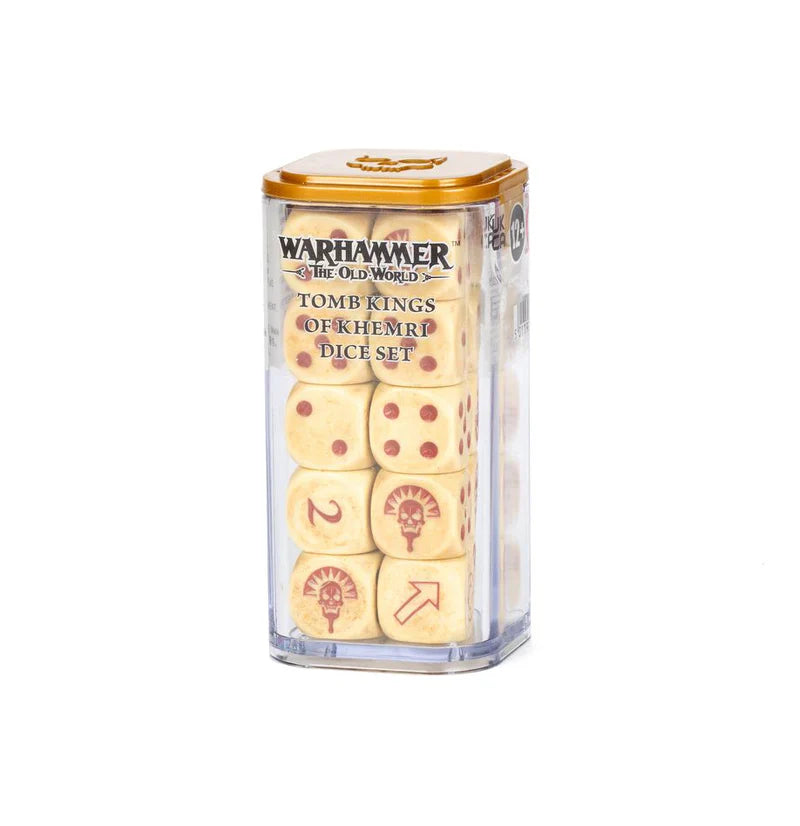 Warhammer: The Old World - Tomb Kings of Khemri Dice Set (ONLINE ORDER ONLY)