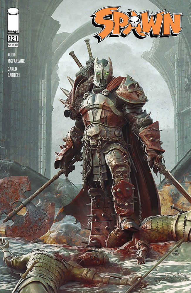 Spawn #321 A Bjorn Barends Todd McFarlane (09/01/2021) Image (ONLINE ORDER ONLY)
