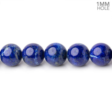 8mm Lapis Lazuli Plain Round Beads 16 inch 51 pieces 1mm Hole (ONLINE ORDER ONLY)