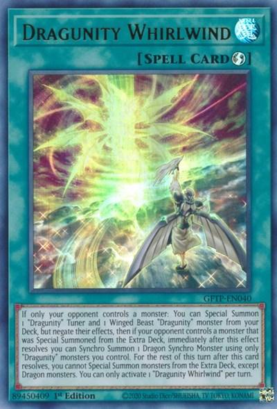 Dragunity Whirlwind [GFTP-EN040] Ultra Rare (ONLINE ORDER ONLY)