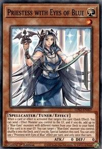 Priestess with Eyes of Blue [LDS2-EN007] Common (ONLINE ORDER ONLY)
