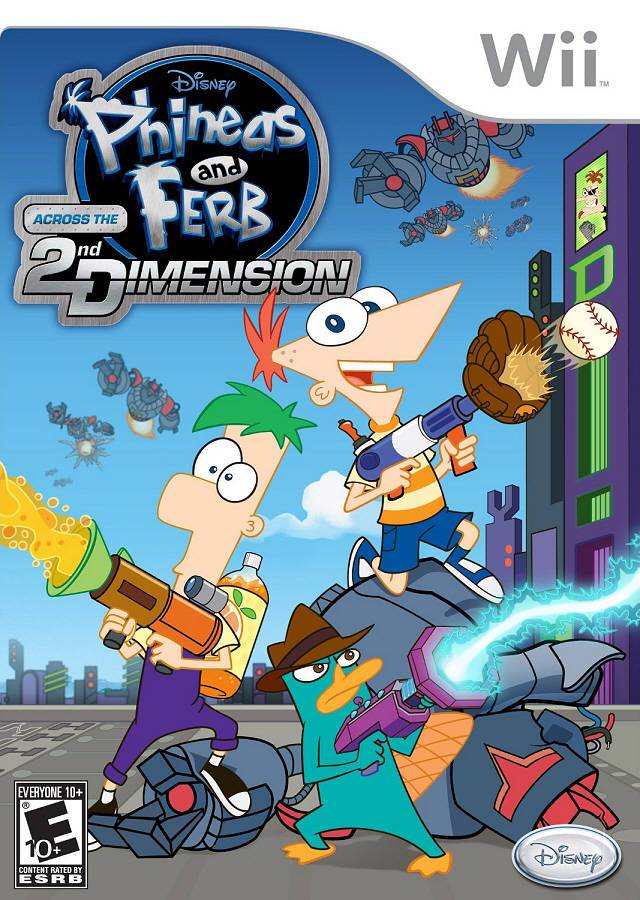Phineas and Ferb: Across the 2nd Dimension (Wii) (Online Only)