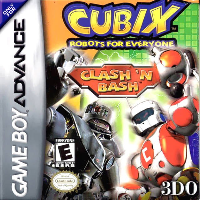 Cubix Robots for Everyone: Clash 'n Bash (Gameboy Advance) (ONLINE ORDER ONLY)