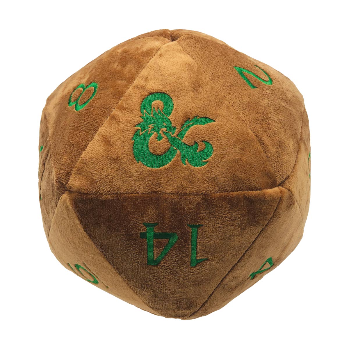 D20 Jumbo Plush Dice - D&D Feywild Copper and Green (ONLINE ORDER ONLY)