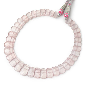 11x8-20x13mm Rose Quartz Faceted Fancy Shape Collar 36 Beads (ONLINE ORDER ONLY)