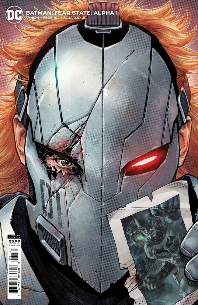 Batman Fear State Alpha #1 (One Shot) B Dylan Teague Card Stock Variant (08/31/2021) Dc (ONLINE ORDER ONLY)