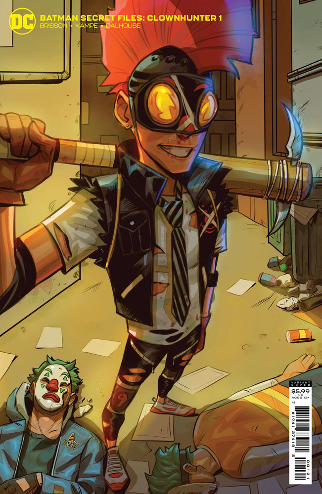 Batman Secret Files Clownhunter #1 (One Shot) B Kofi Ofosu Card Stock Variant (08/17/2021) Dc (ONLINE ORDER ONLY)