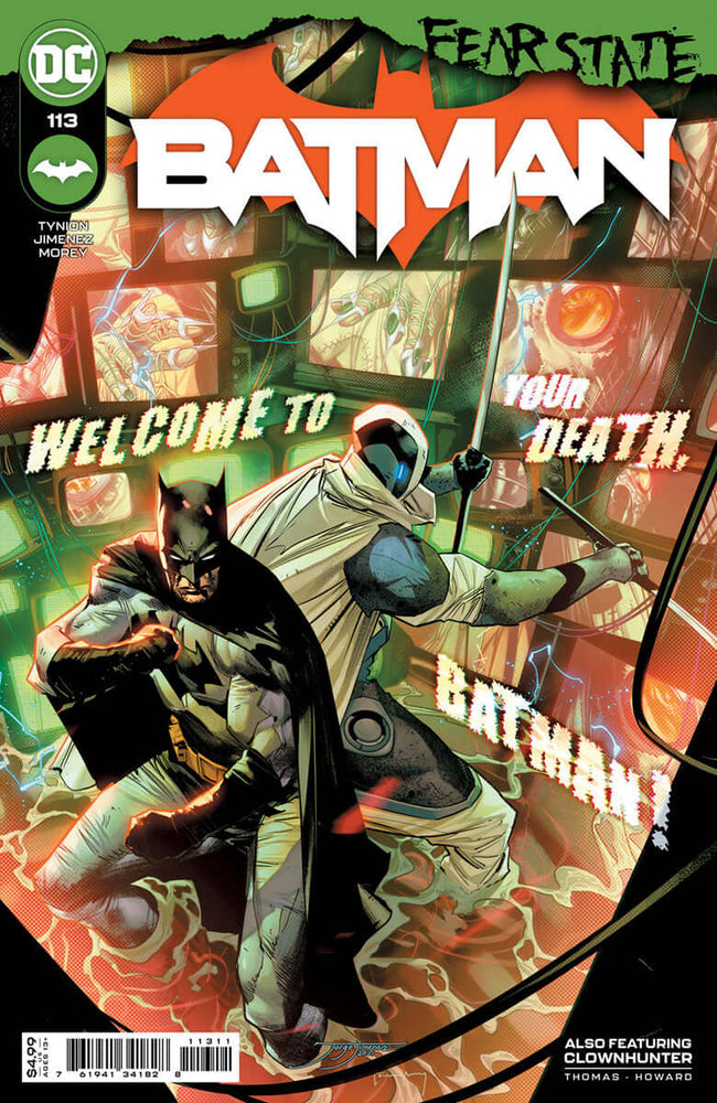 Batman #113 A Jorge Jimenez James Tynion IV (Fear State) (09/21/2021) Dc (ONLINE ORDER ONLY)