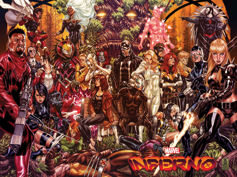 Inferno #1 C (Of 4) Mark Brooks Wraparound Variant (09/29/2021) Marvel (ONLINE ORDER ONLY)