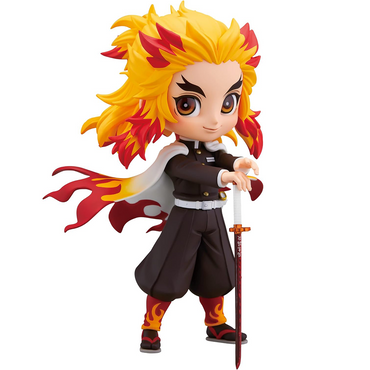 Banpresto: Q Posket: Demon Slayer: Kimetsu no Yaiba - Kyojuro Rengoku (Ver. A) (ONLINE ORDER ONLY)