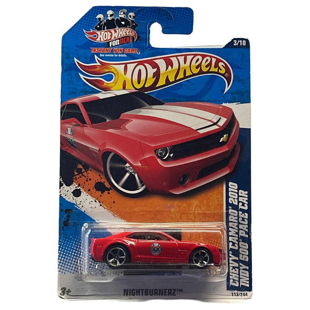 Chevy Camaro 2010 Indy 500 Pace Car (NightBurnerz) -  Hot Wheels (Online Order Only)