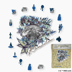 Harry Potter - Ravenclaw Crest - Utilitarian Romance Wooden Jigsaw Puzzle (Online Order Only)