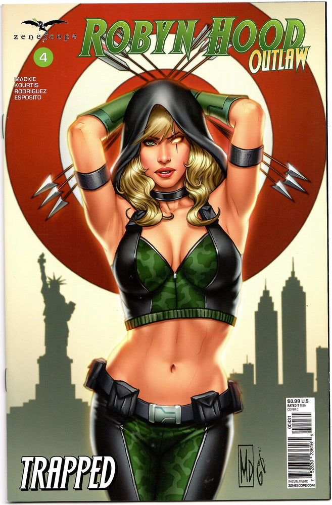 ROBYN HOOD OUTLAW #4 (OF 6) C Michael DIPASCALE GGA NYC Variant (05/15/2019) ZENESCOPE (ONLINE ORDER ONLY)