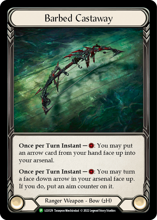 Barbed Castaway [LGS129] (Promo)  Rainbow Foil