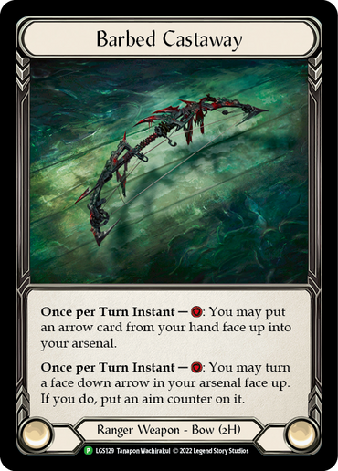 Barbed Castaway [LGS129] (Promo)  Rainbow Foil