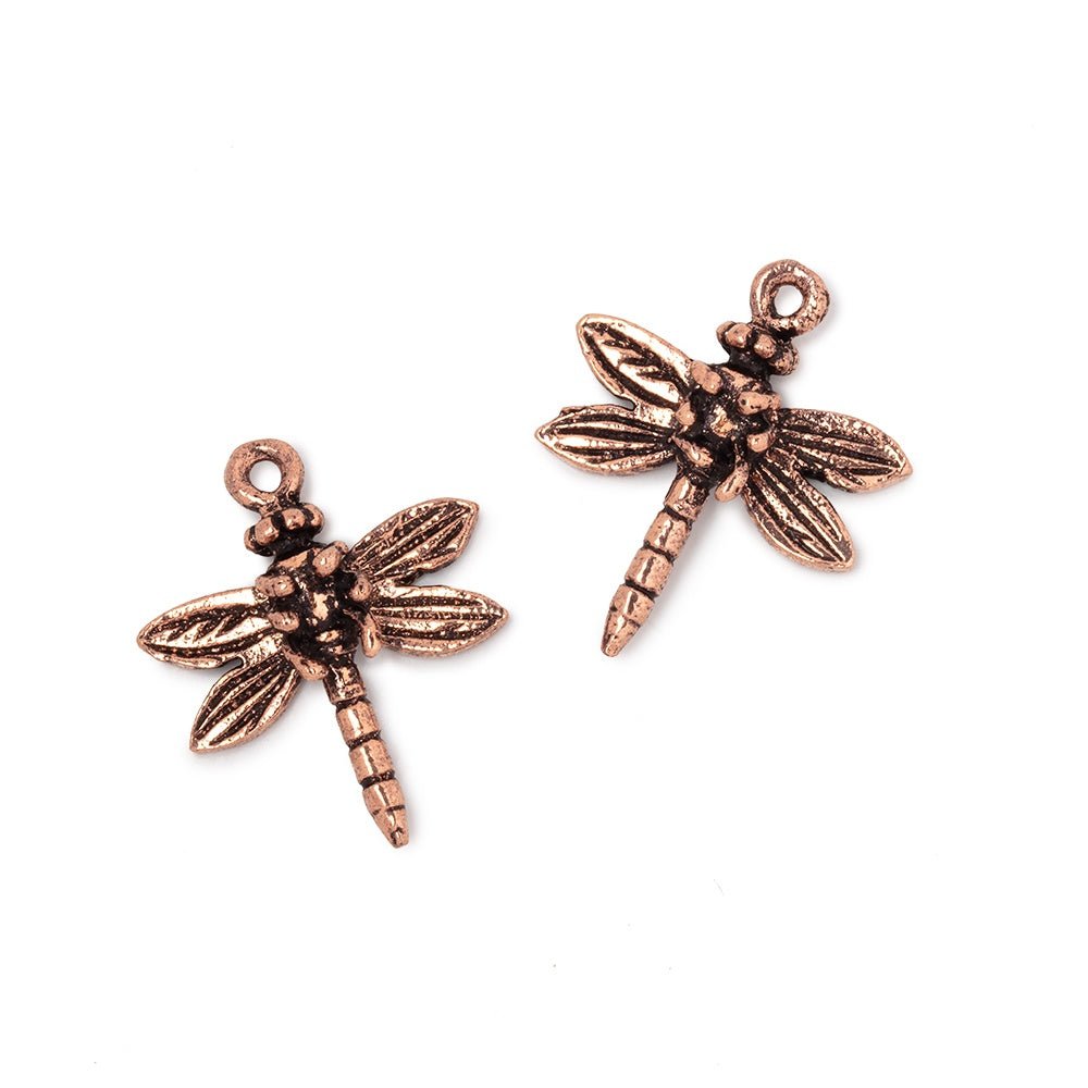 18mm Dragonfly Pendant Charm Set of 2 pieces (ONLINE ORDER ONLY)