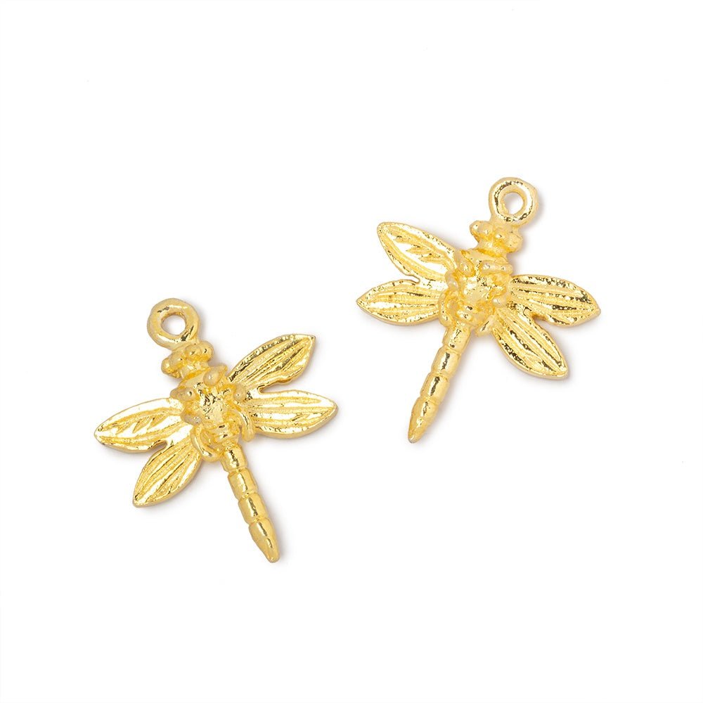 18mm Dragonfly Pendant Charm Set of 2 pieces (ONLINE ORDER ONLY)
