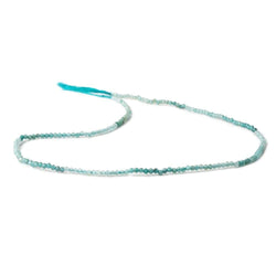 1.8mm Grandidierite microfaceted round beads 12.5 inch 190 pieces AA grade (ONLINE ORDER ONLY)