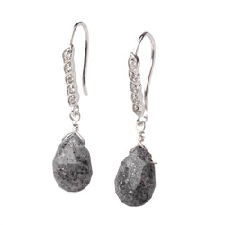 18mm Quintuple CZ Ear Wire Set of 2 pieces (ONLINE ORDER ONLY)