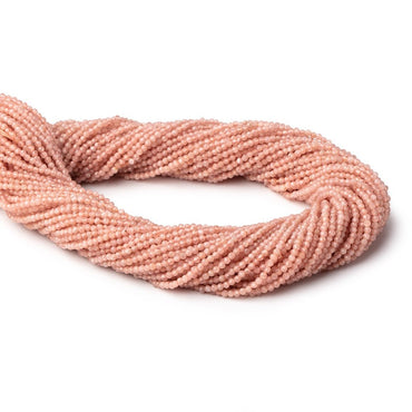 1.8mm Rhodochrosite Micro Faceted Round Beads 12.5mm 192 pieces (ONLINE ORDER ONLY)