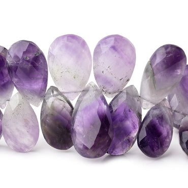 18x12-24x14mm Cape Amethyst Faceted Pear Beads 8 inch 35 pieces (ONLINE ORDER ONLY)