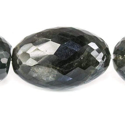 18x12-25x16mm Moss Aquamarine faceted nugget 15.5 inch 19 Beads (ONLINE ORDER ONLY)