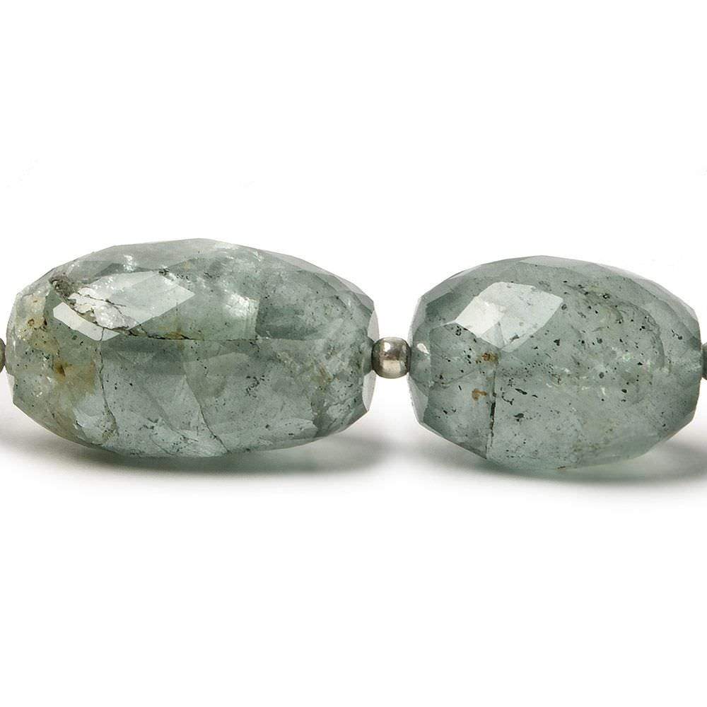 18x12-25x16mm Moss Aquamarine faceted nugget 15.5 inch 19 Beads (ONLINE ORDER ONLY)