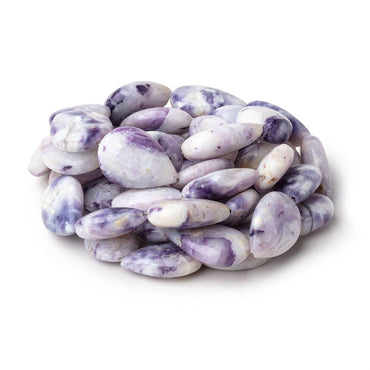 18x13.5-22x15mm Morado Purple Opal Plain Pear Beads 17 inch 21 pieces AA (ONLINE ORDER ONLY)