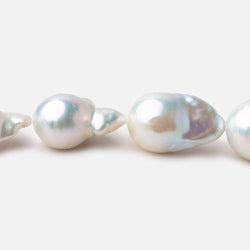 18x14-20x16mm Off White Ultra Baroque Freshwater Pearls 16 inch 21 pcs (ONLINE ORDER ONLY)