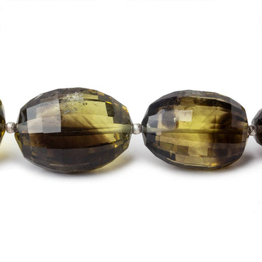 18x14-24x19mm BiColor Quartz checkerboard faceted nugget beads 12 inch 14 beads A (ONLINE ORDER ONLY)