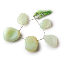 18x15-28x23mm Lime Sherbet Agate Drusy Freeform Beads 5 pcs (ONLINE ORDER ONLY)