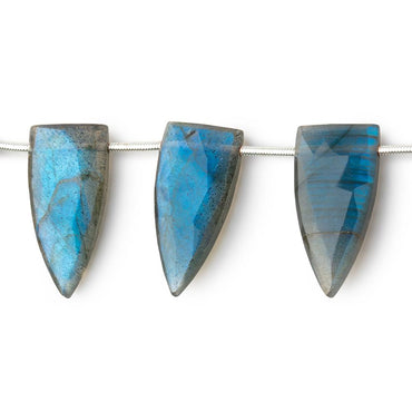 19-20mm Labradorite Faceted Point Beads 7.5 inch 10 pieces (ONLINE ORDER ONLY)