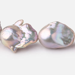 19-32mm Lilac Silver Ultra Baroque Freshwater Pearls 16.5 inch 18 Beads AA (ONLINE ORDER ONLY)